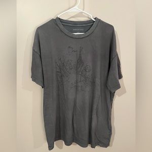 Oversized American Eagle Graphic Tee